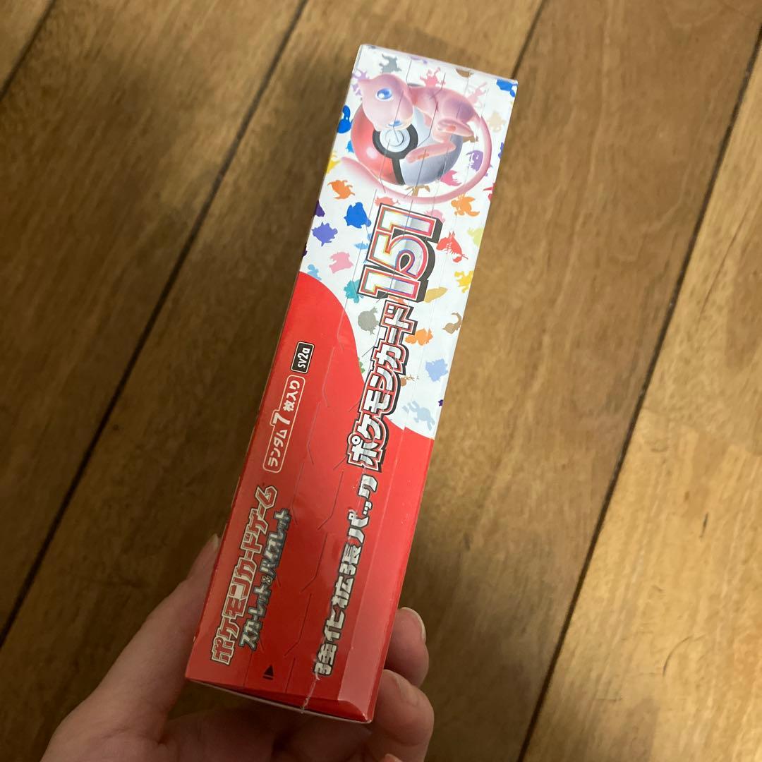 ゆ*う様 ポケモンカード151 box シュリンク付き
