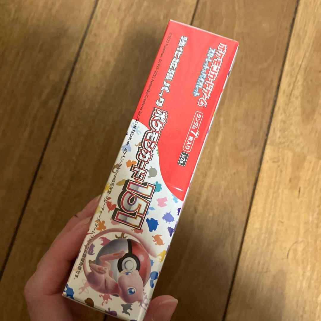ゆ*う様 ポケモンカード151 box シュリンク付き