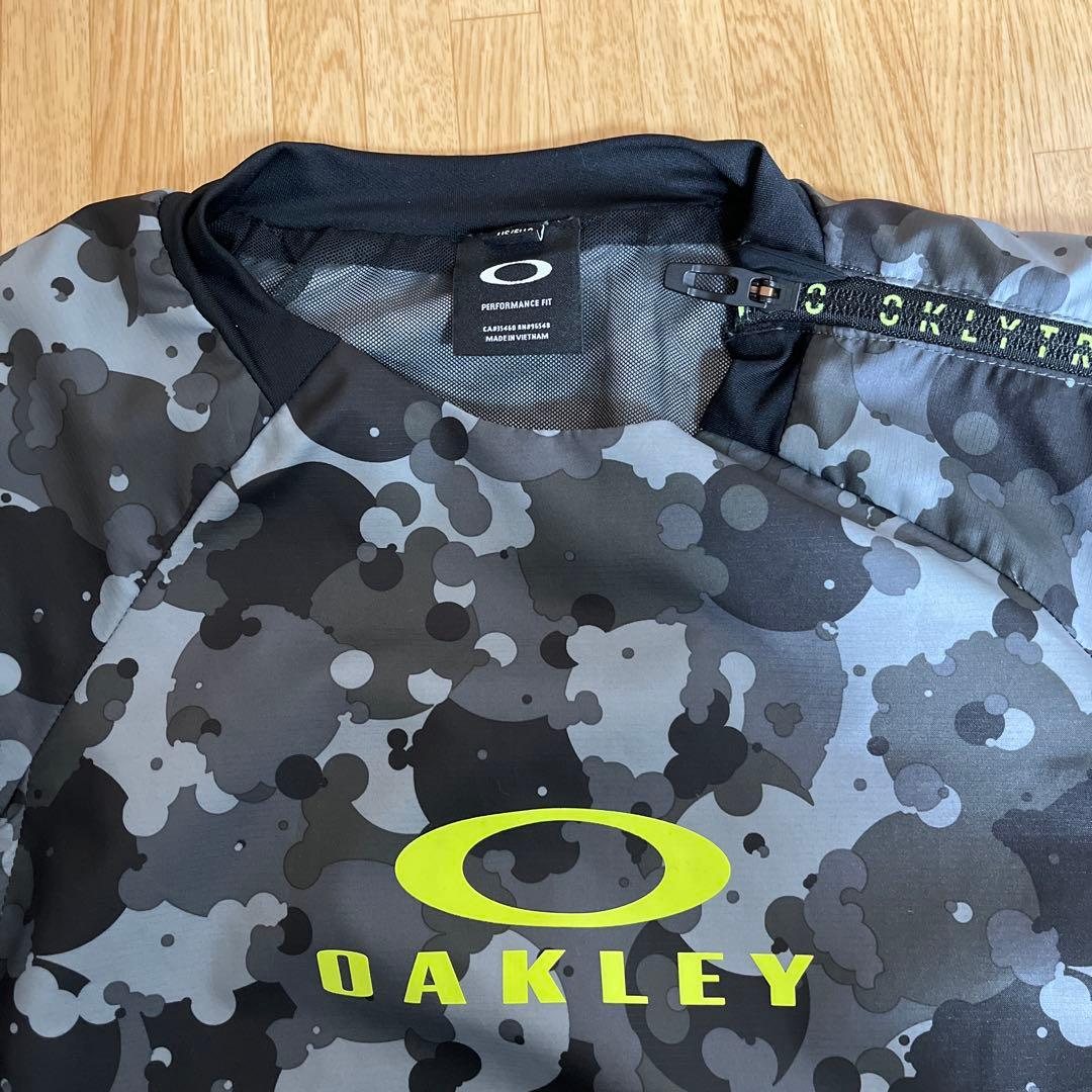 OAKLEY オークリー 2way ナイロンプルオーバー 迷彩 半袖 長袖