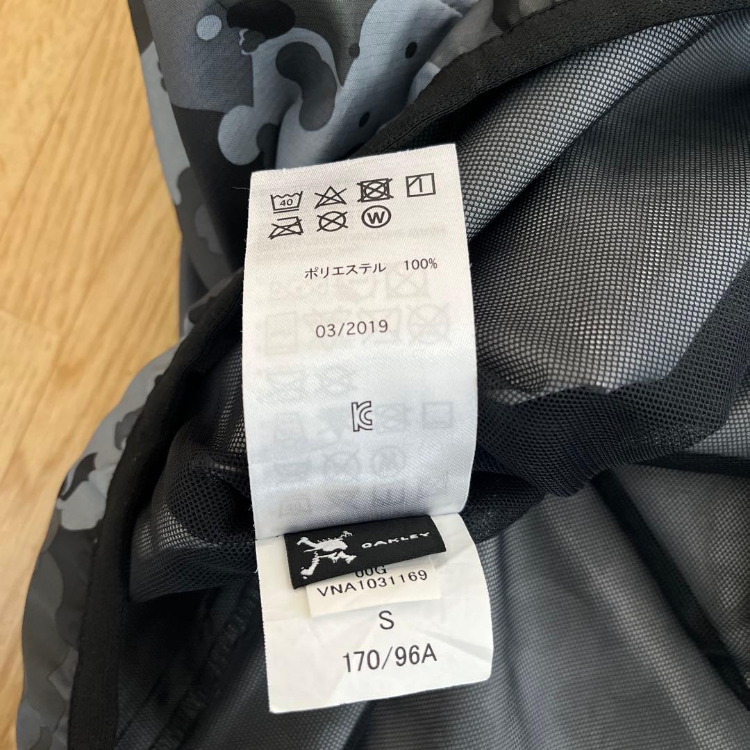 OAKLEY オークリー 2way ナイロンプルオーバー 迷彩 半袖 長袖