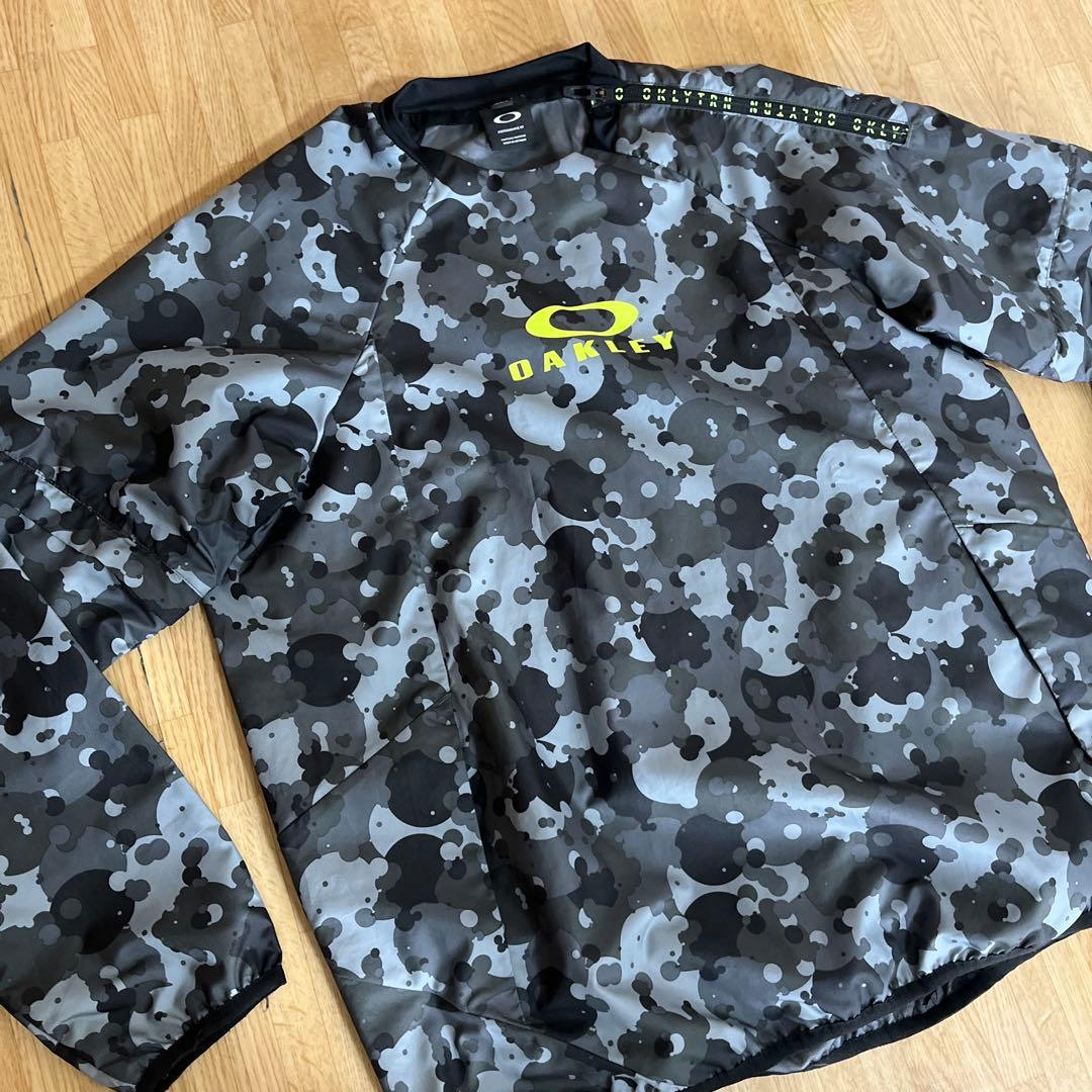 OAKLEY オークリー 2way ナイロンプルオーバー 迷彩 半袖 長袖