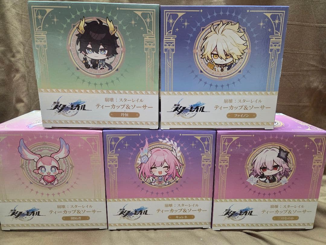 GIGO限定 崩壊スターレイル ティーカップ ソーサー スタレ gigo