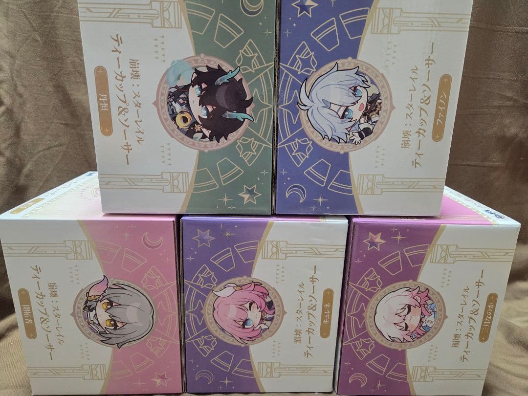 GIGO限定 崩壊スターレイル ティーカップ ソーサー スタレ gigo
