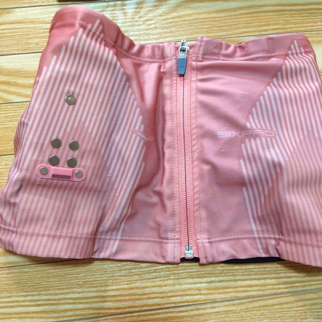 値下げ早い物勝ち❗️SIXPADパワースーツコアベルト ピンク 　Sサイズ