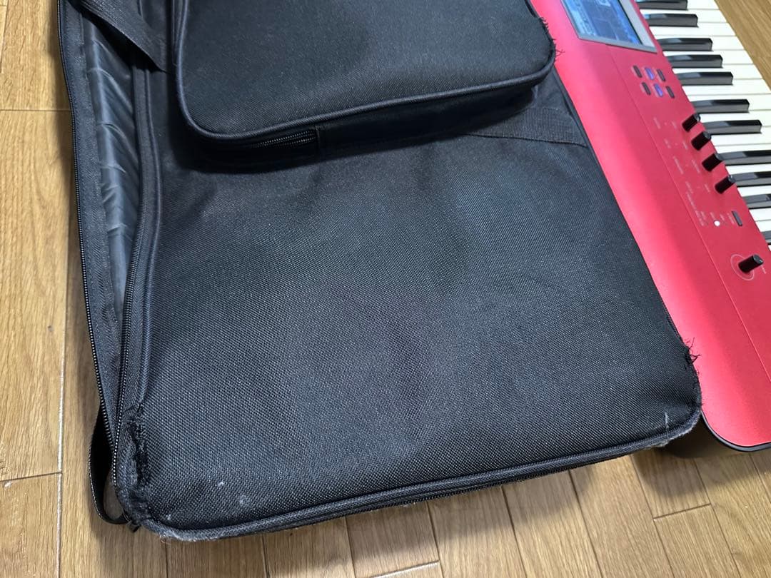 廃盤品 限定色 KORG KROME 61鍵 赤
