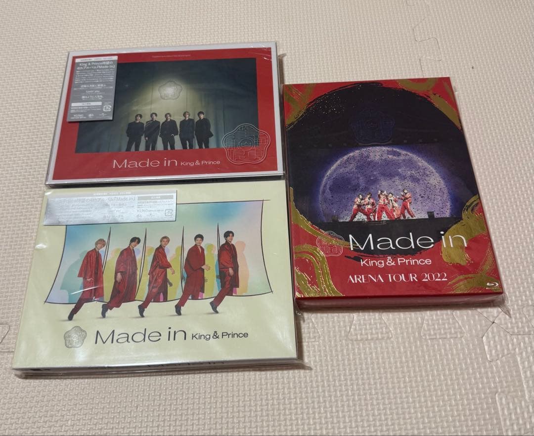 King & Prince DVD/Blu-ray セット