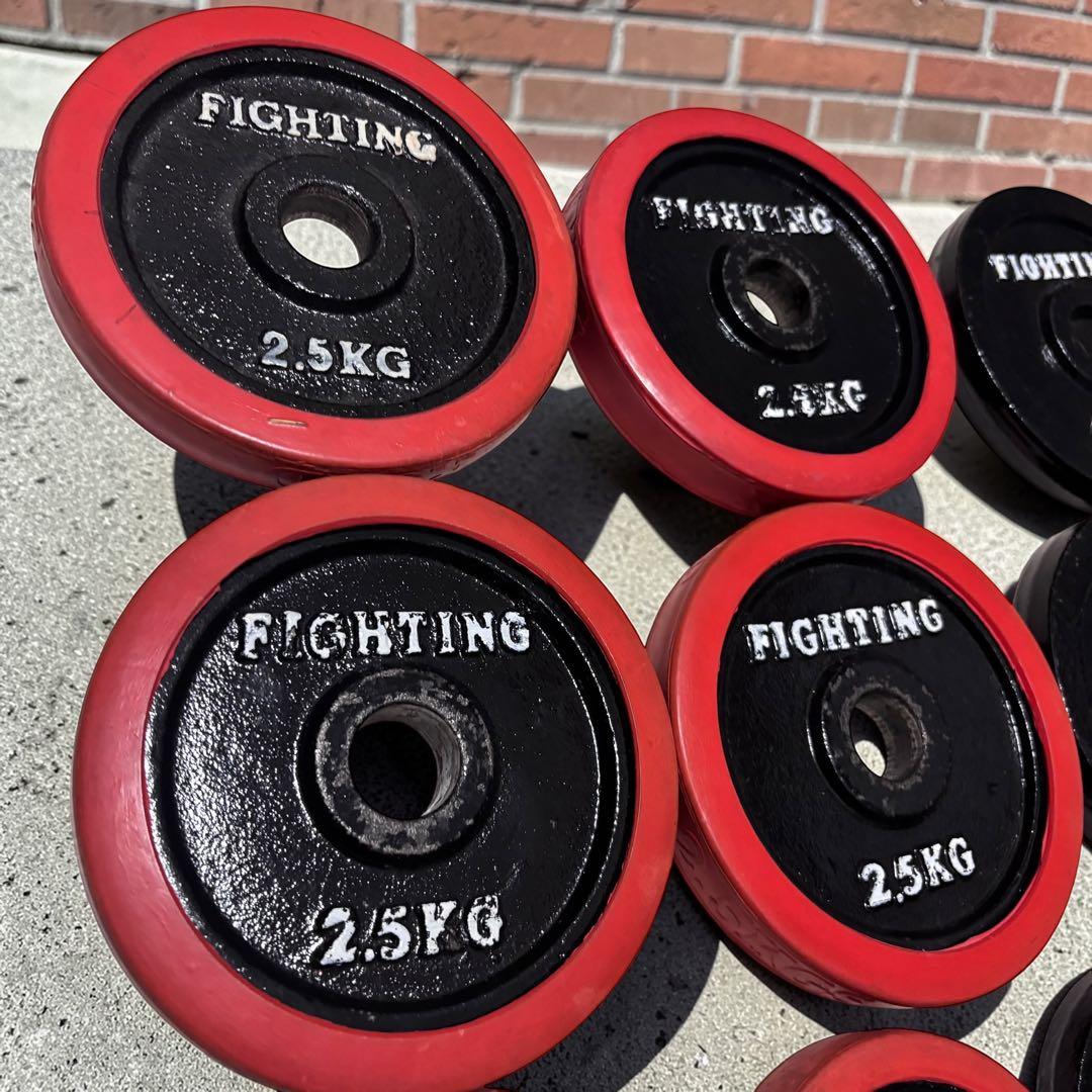 ダンベルセット 約26kg 可変式 28mm プレート付き ホームジム