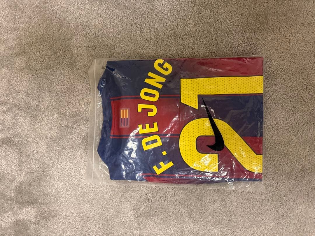 激レア　フレンキー・デヨング　ユニフォーム　FC Barcelona バルセロナ