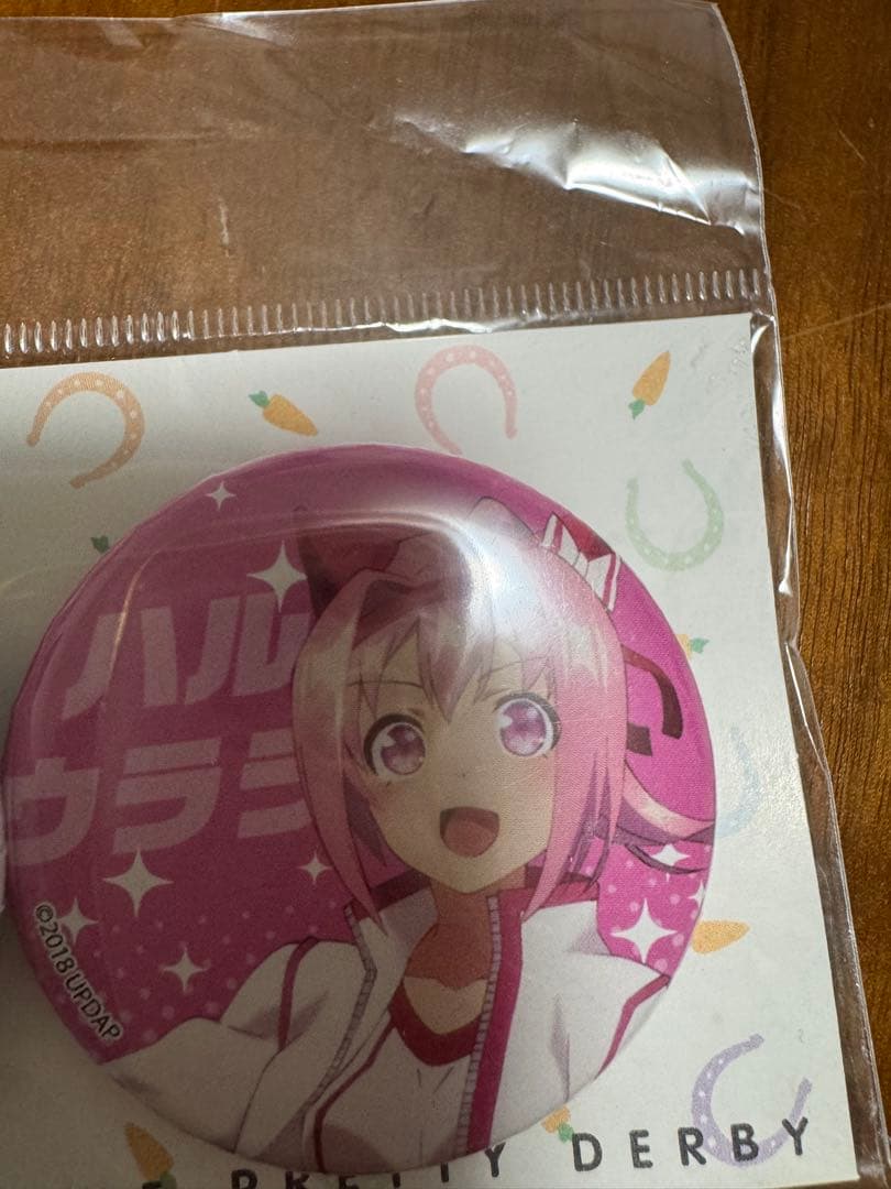 ウマ娘　缶バッジ3個セット　マルゼンスキー　オグリキャップ　ハルウララ