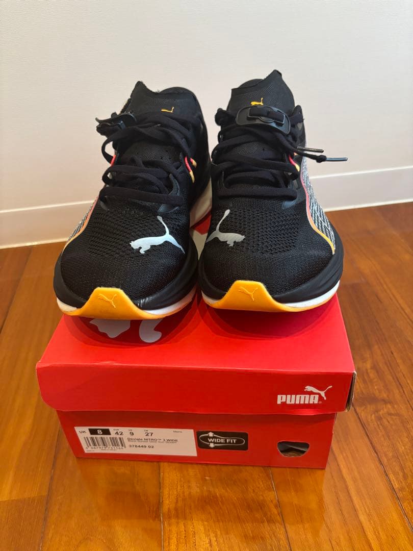 puma ディヴィエイト ニトロ 3 ワイド　27.0cm