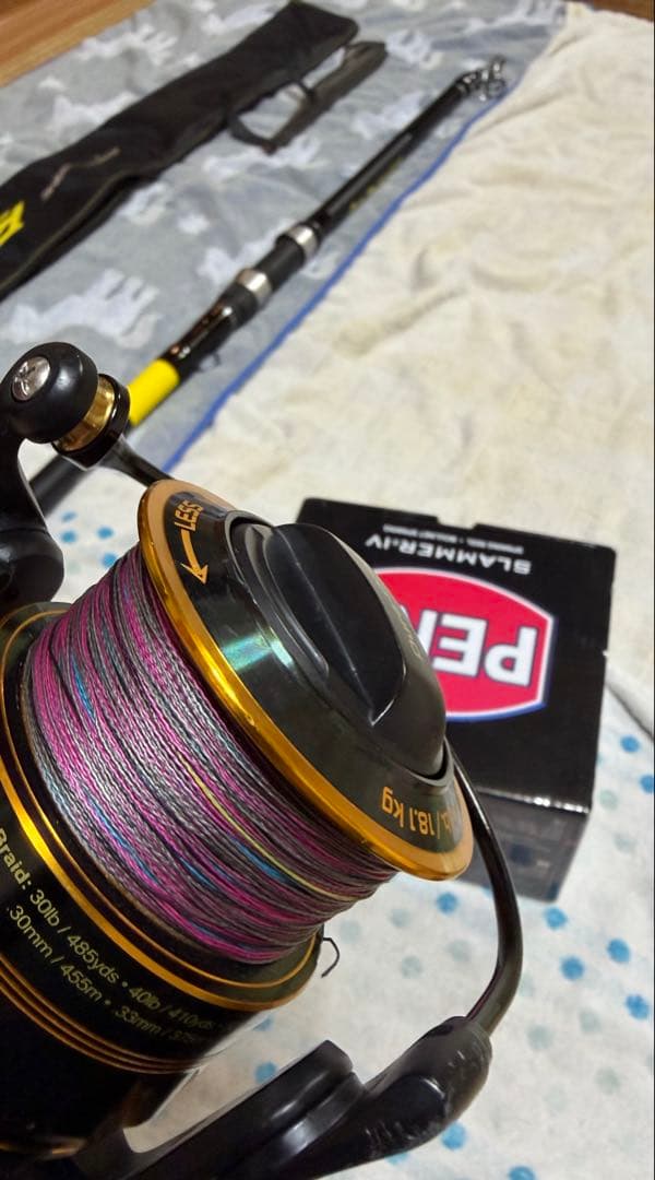 ダイワBKG H480・PENN SLAMMER IV 6500