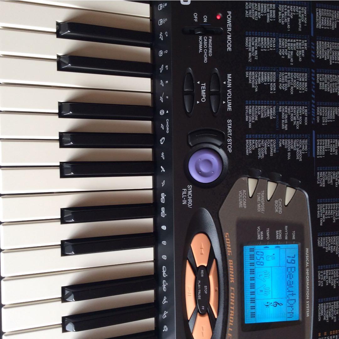 『値下げ』カシオ電子キーボードCTK-531(美品) 61鍵 MIDI対応