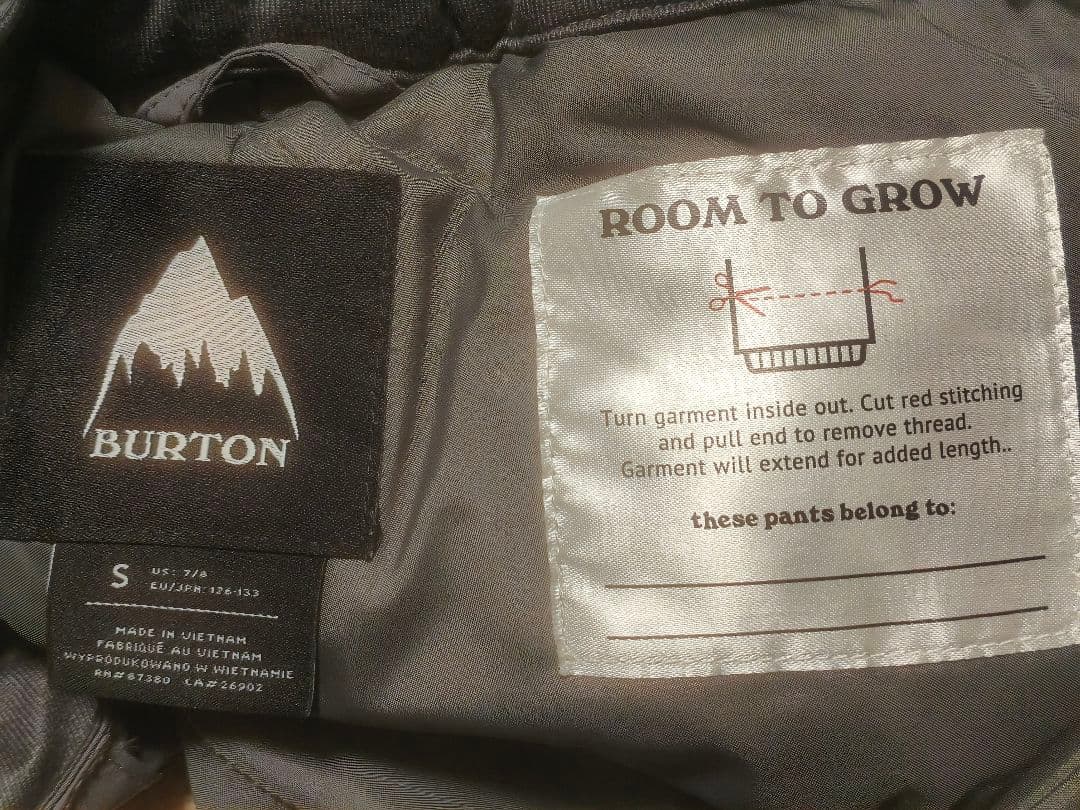 BURTON　スノボウェア上下