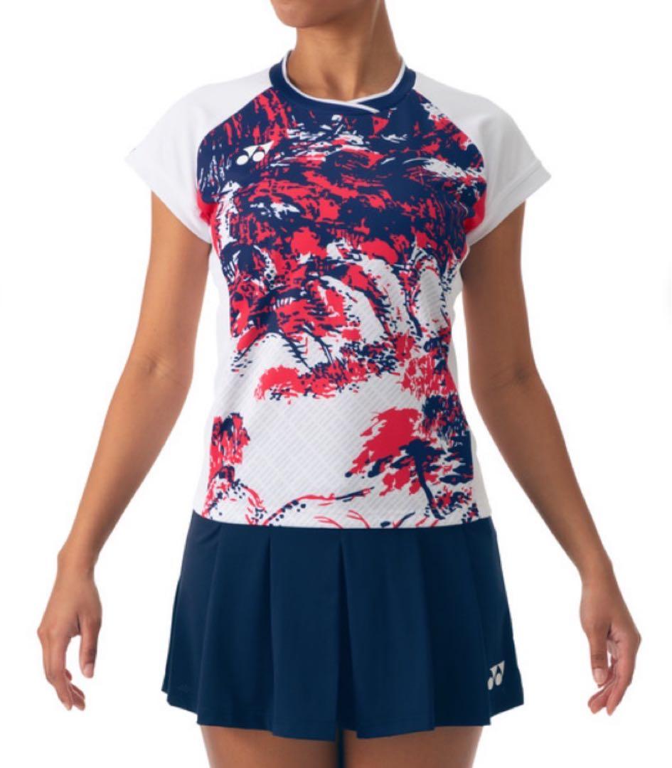 YONEX Paris Olympic バドミントン 韓国代表ゲームシャツ Ｏ