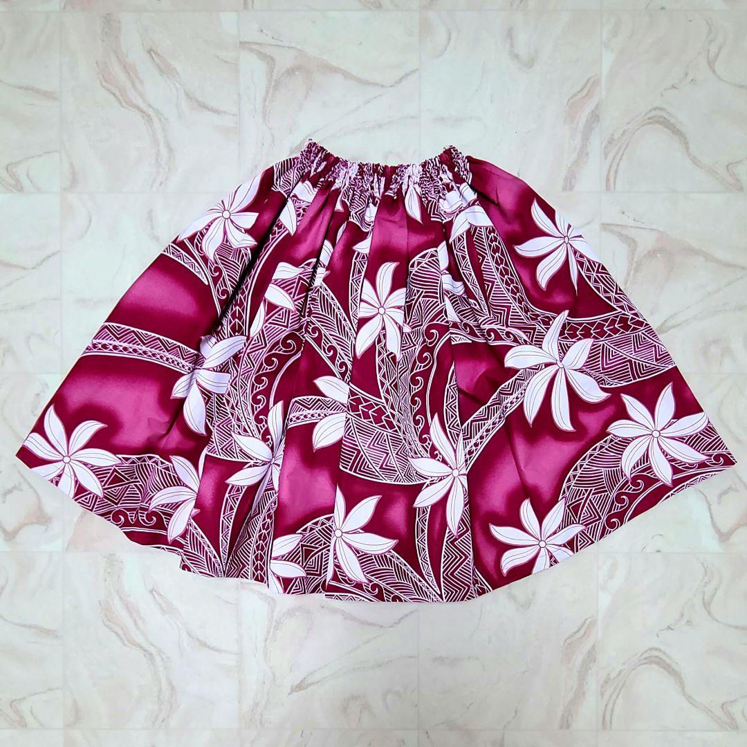 ☆美品☆フラダンス衣装 ブラウス＆パウスカート