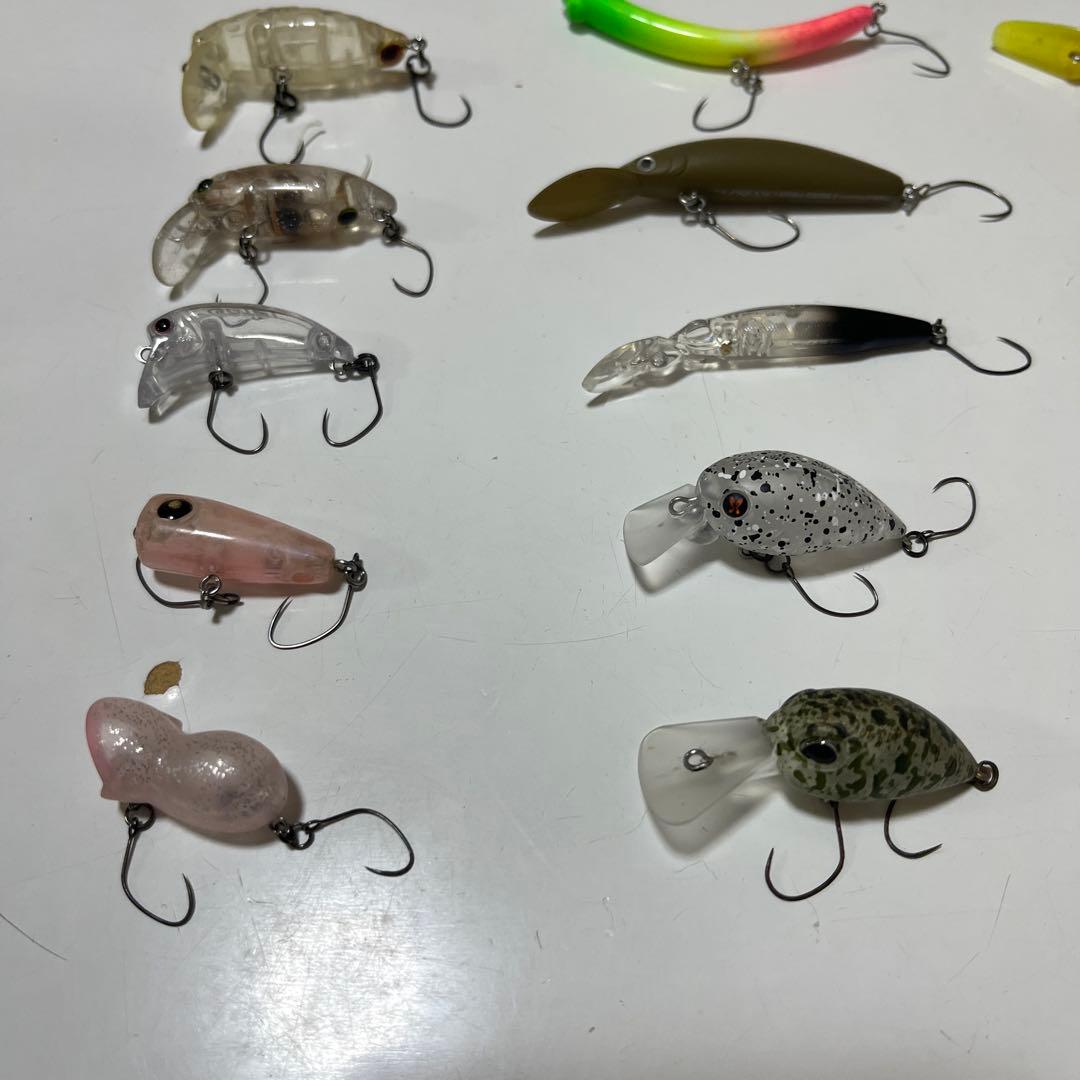 管釣り　ルアーセット　ボトムにょろ　ロデオクラフト　ダイワ　プレッソ