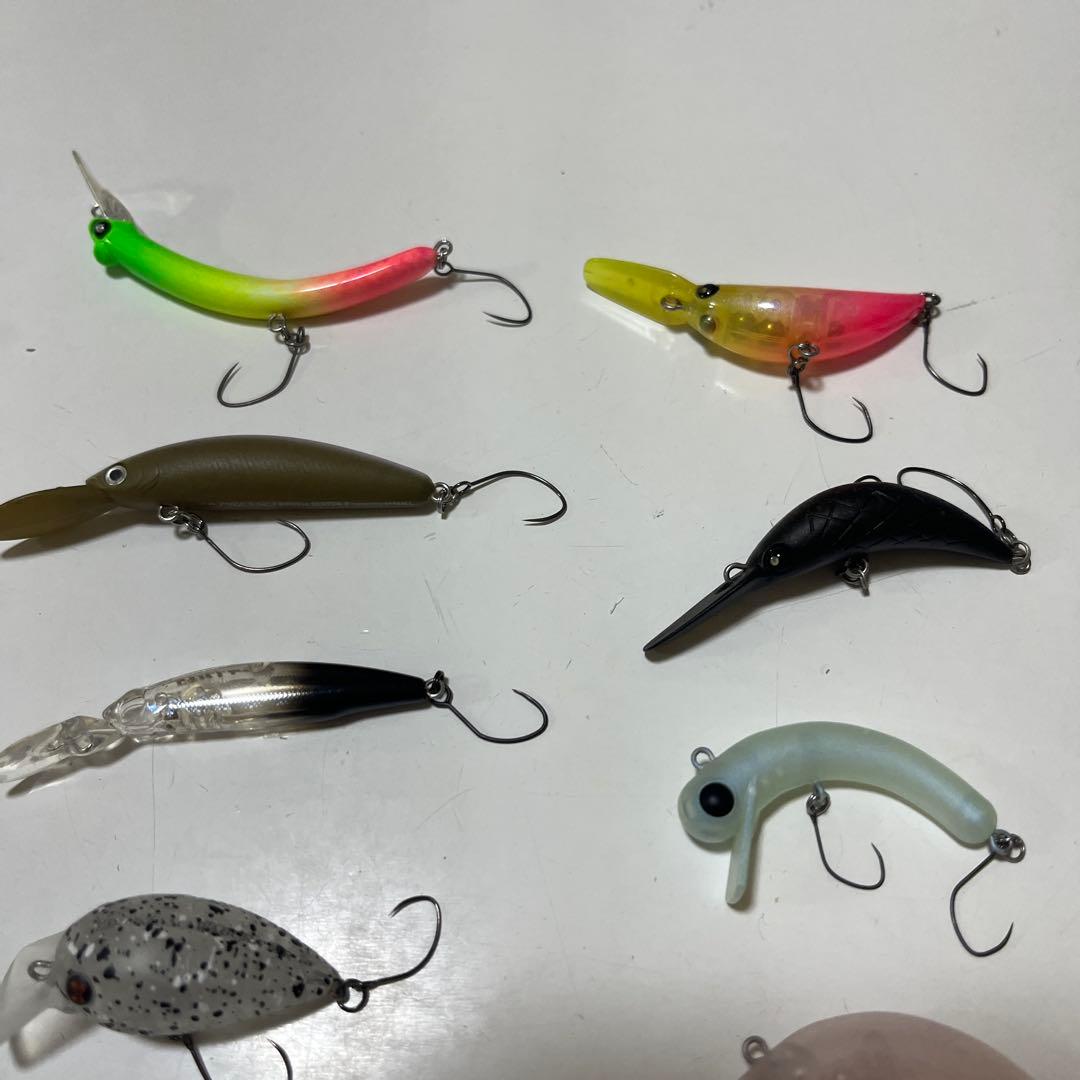 管釣り　ルアーセット　ボトムにょろ　ロデオクラフト　ダイワ　プレッソ