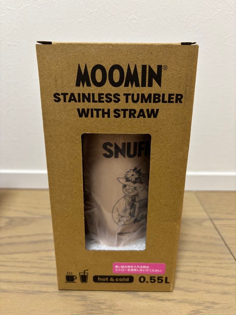 MOOMIN ステンレスタンブラー 0.55L ストロー付き 6色セット！