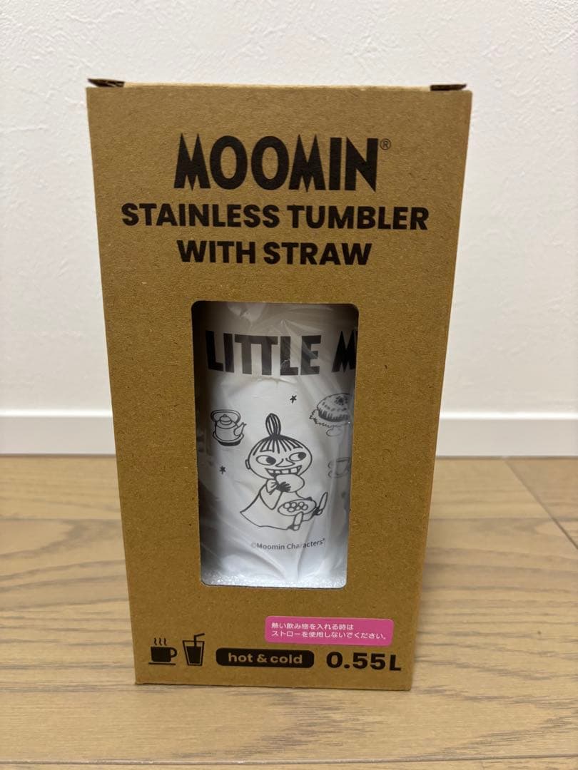 MOOMIN ステンレスタンブラー 0.55L ストロー付き 6色セット！