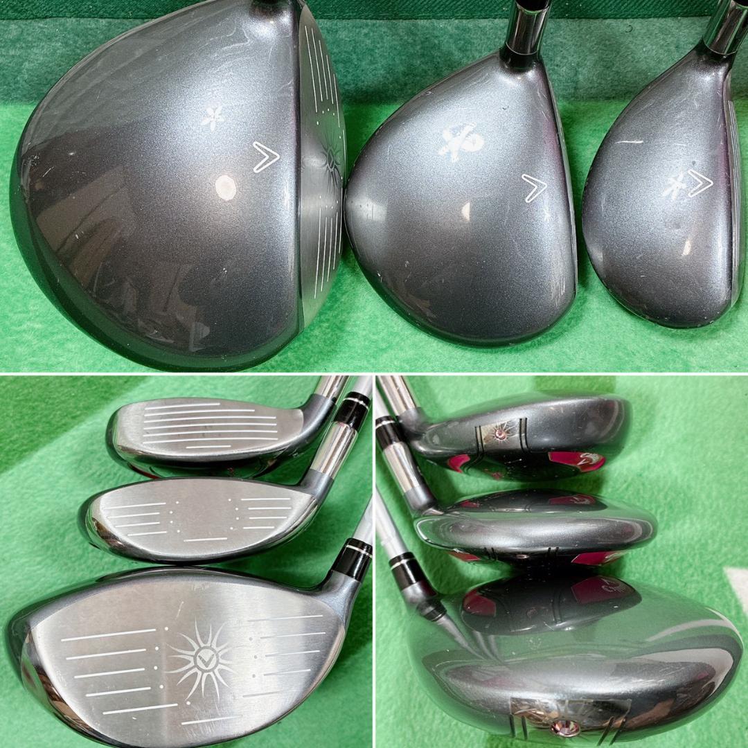Callaway SOLAIRE レディース ゴルフクラブセット8本