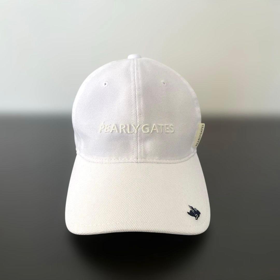 美品　パーリーゲイツ PEARLY GATES ESSENTIALキャップ