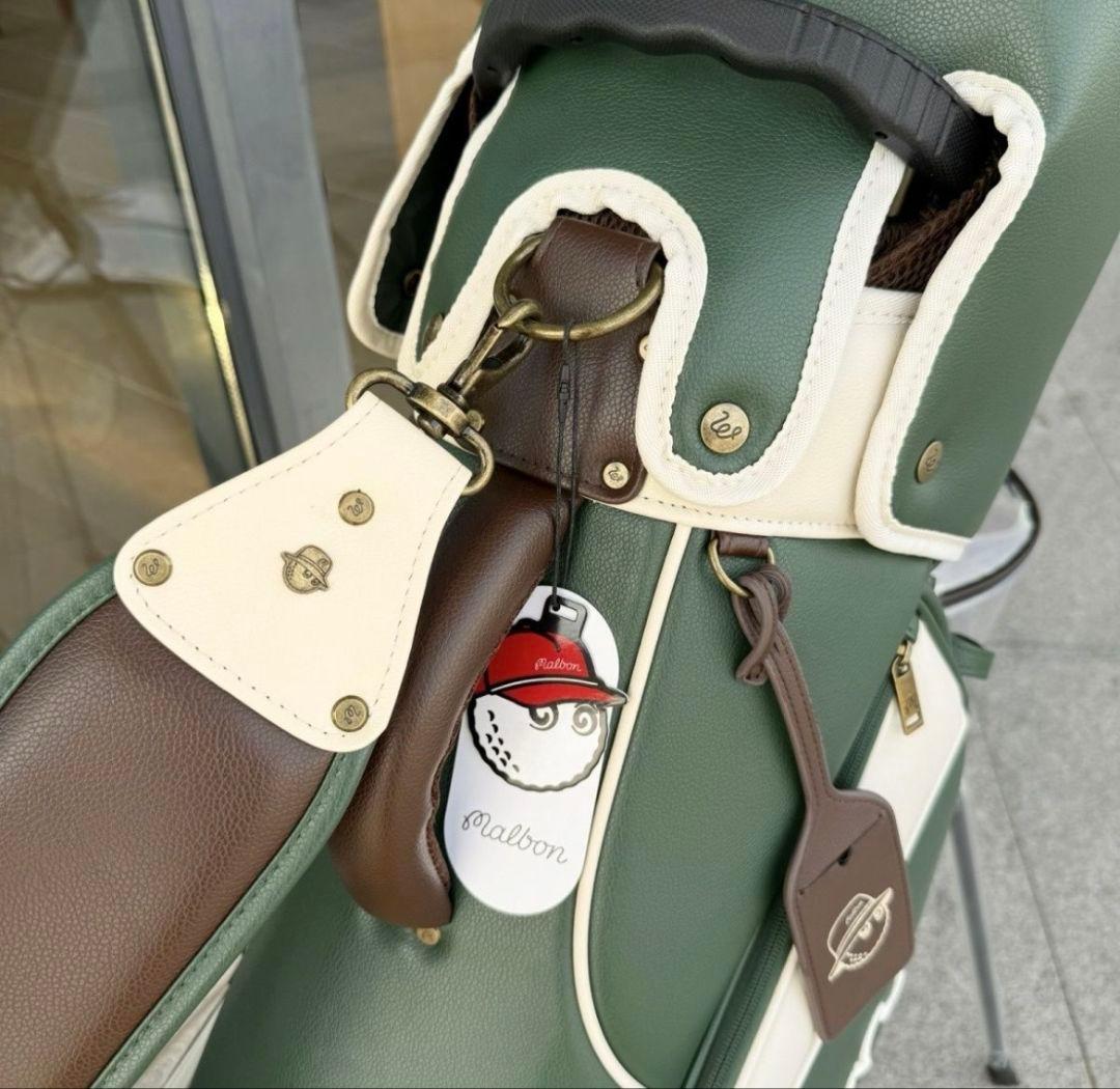 新入荷★Malbon キャディバッグ グリーン