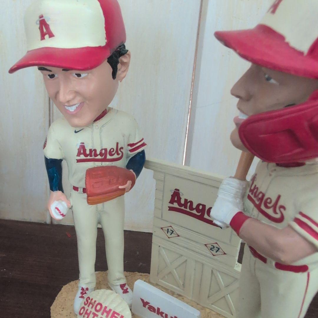 最終値下げ　非売品　大谷翔平　マイク・トラウト ボブルヘッド