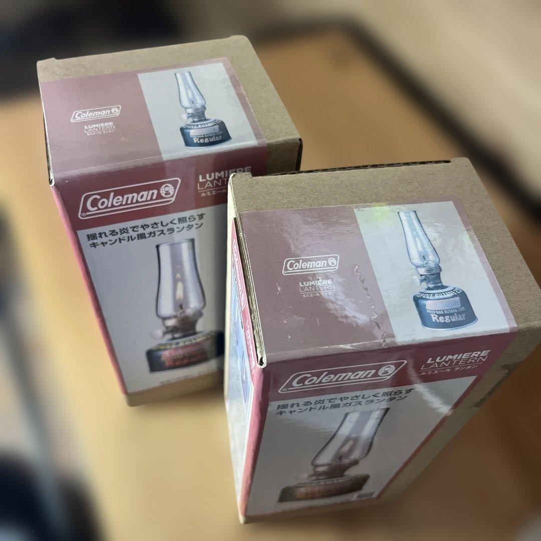 お得な2個セット　Coleman コールマン ルミエールランタン　ゆるキャン