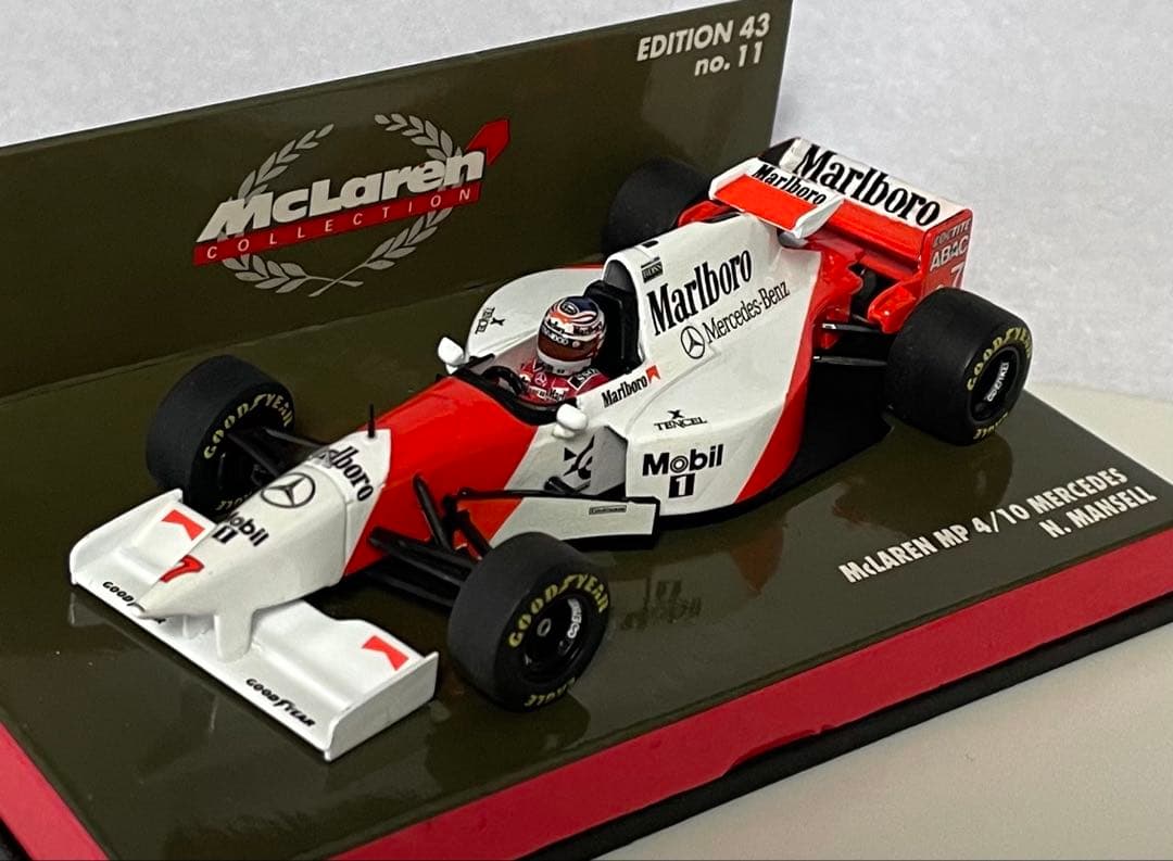 PMA 1/43 マクラーレン・MP4/10 メルセデス　N.マンセル　希少