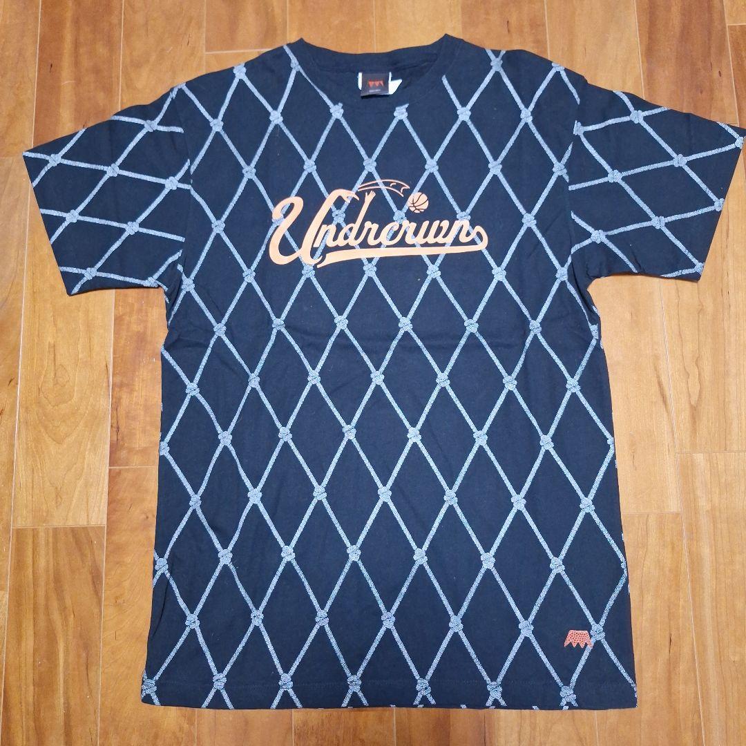【希少】Under crwn　アンダークラウン　黒Tシャツ　M　LA購入　バスケ