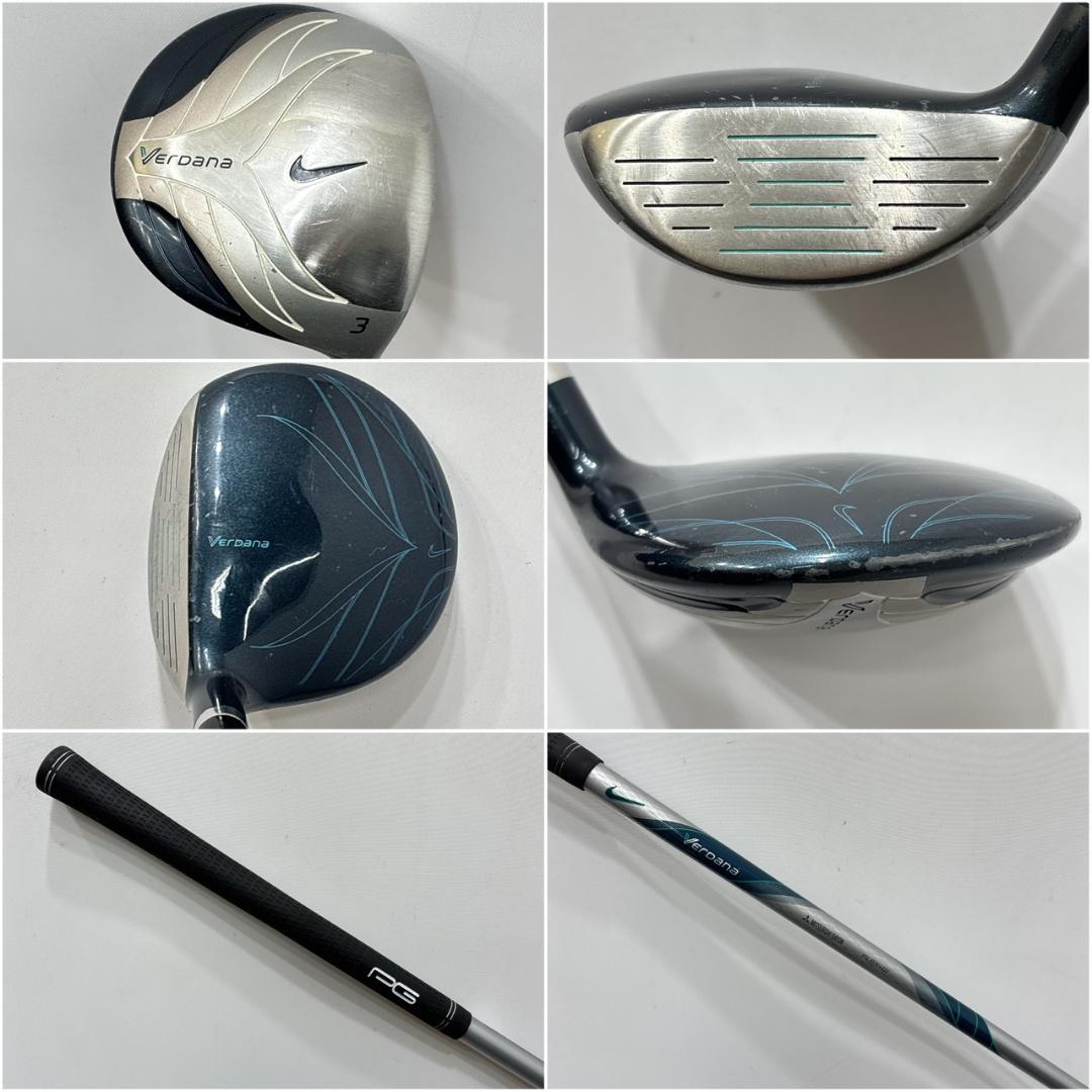 レディース右利き初心者用　ナイキ　NIKE　ハーフゴルフセット　W-2790