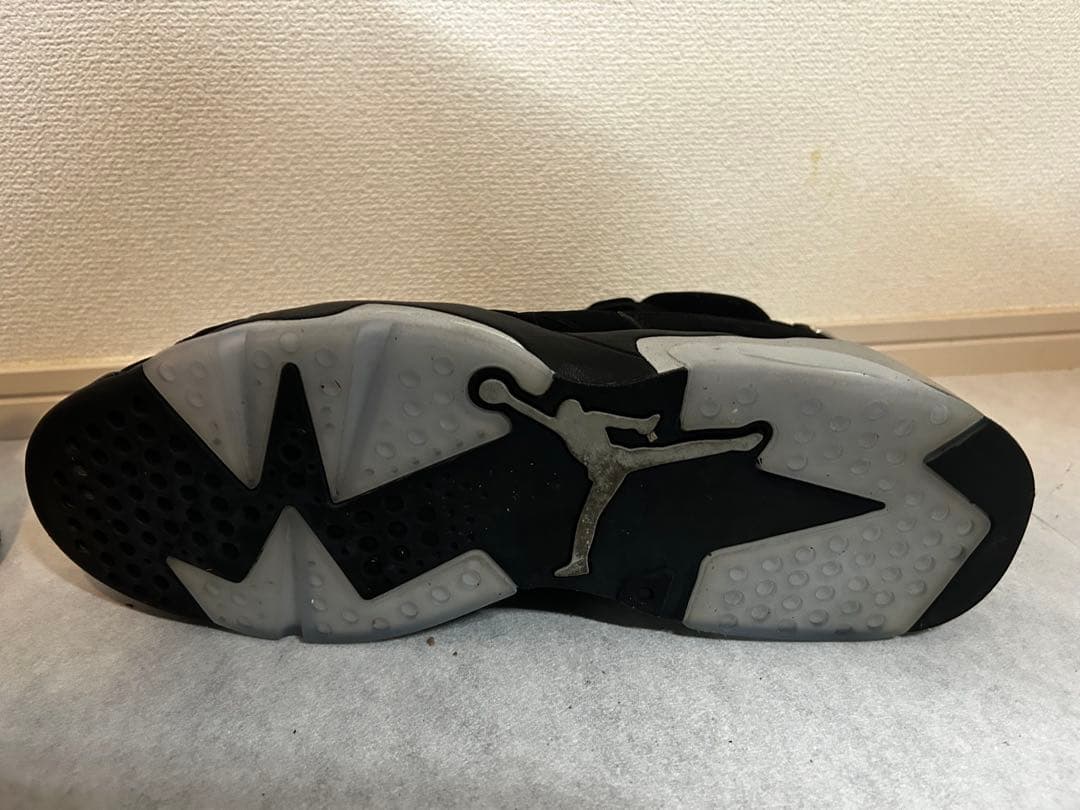 【36cm・超特大】Nike Air Jordan 6 メタリックシルバー