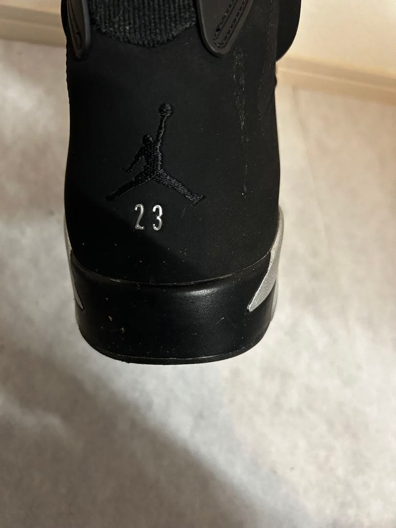 【36cm・超特大】Nike Air Jordan 6 メタリックシルバー