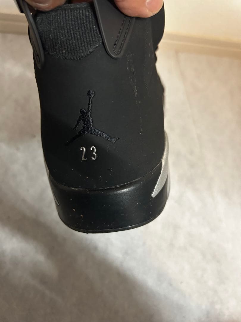 【36cm・超特大】Nike Air Jordan 6 メタリックシルバー