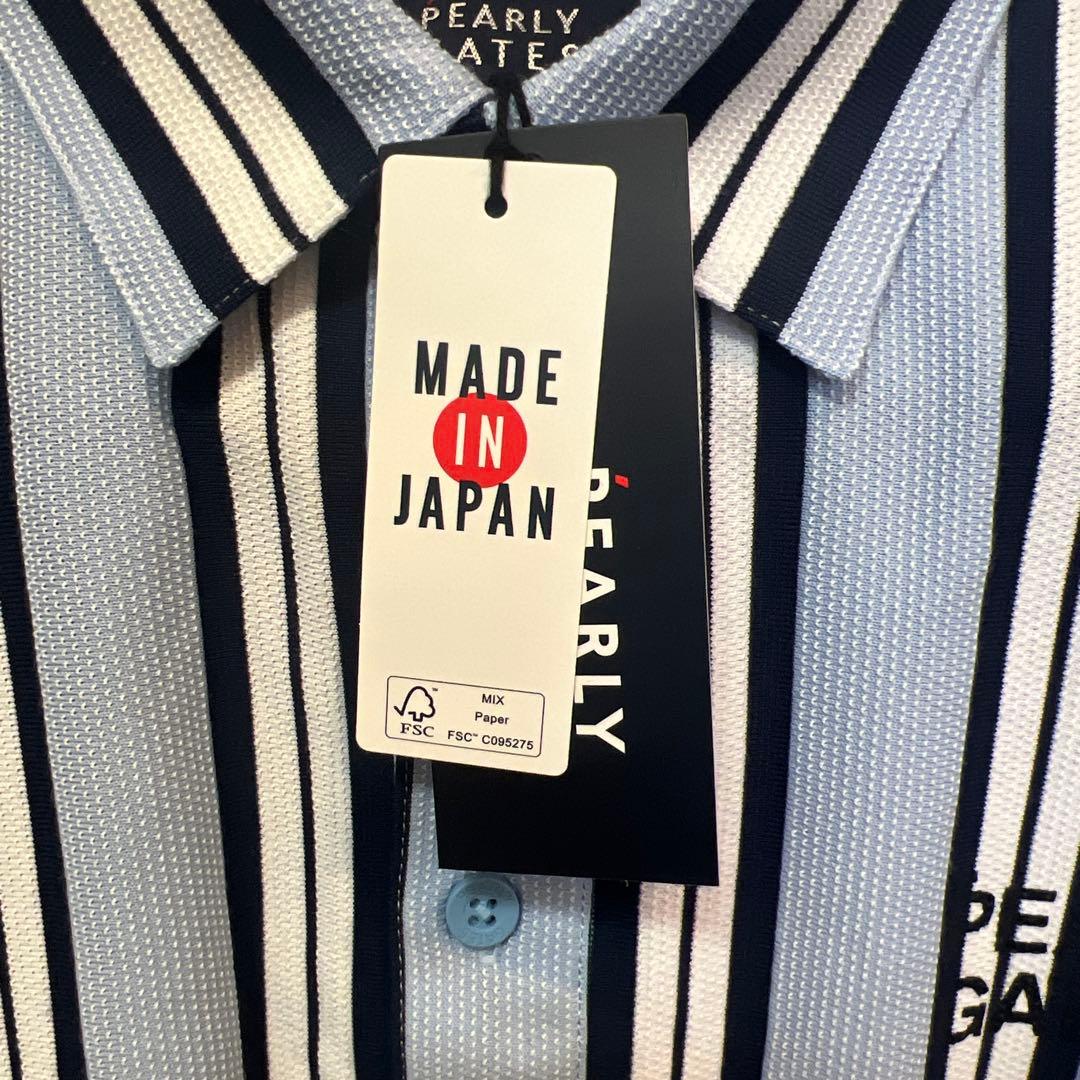 PEARLY GATES ストライプシャツ サイズ5