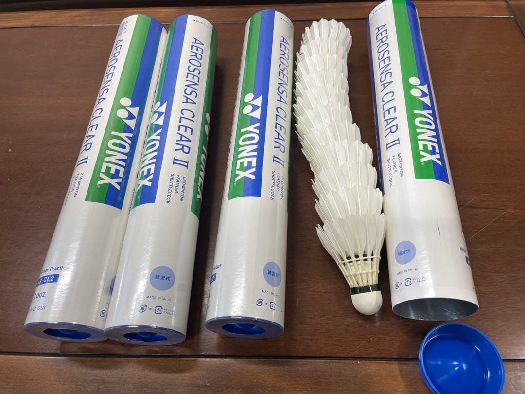 YONEX シャトル　エアロセンサ　クリアII 新品