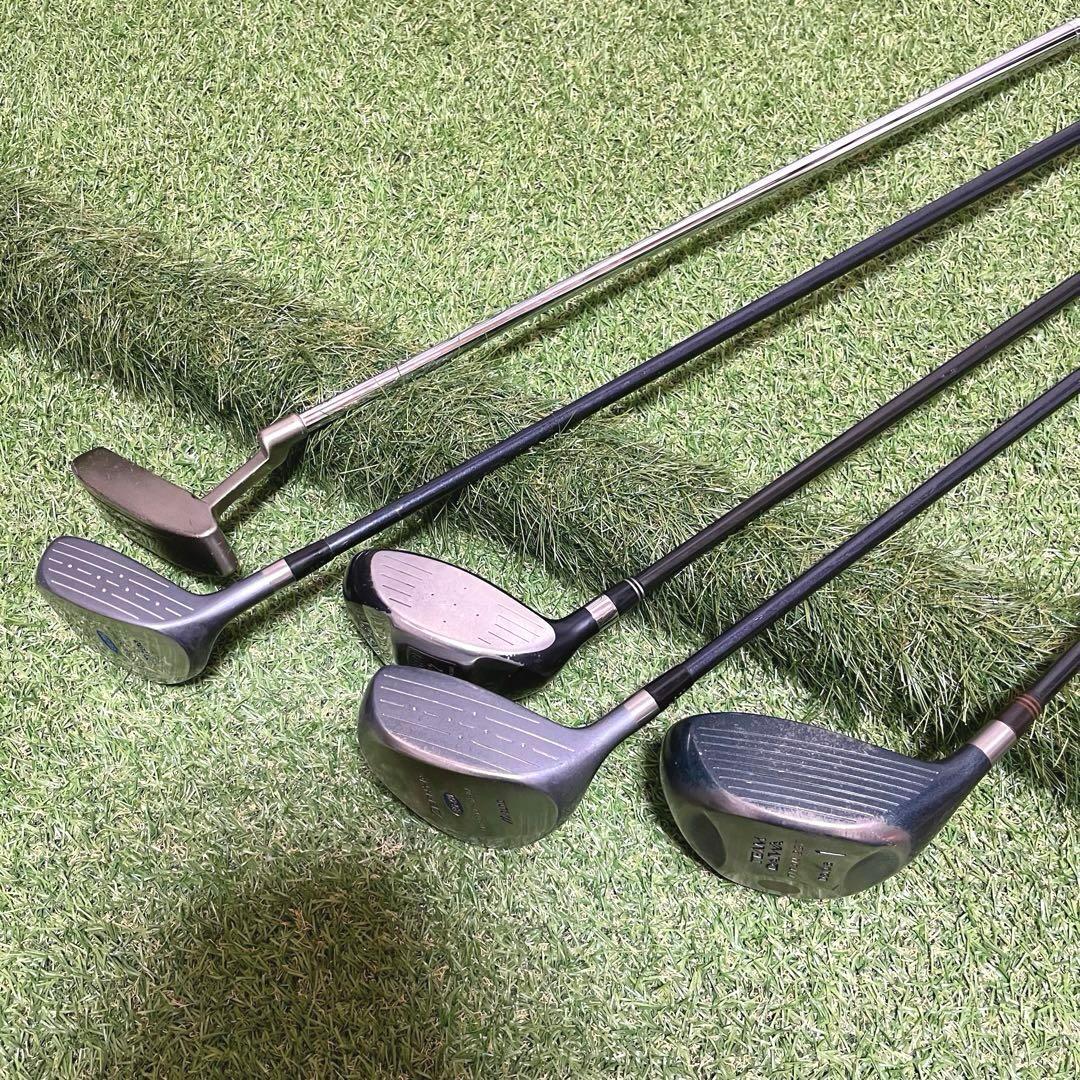 お買得 即戦力Mizuno Zephyr 他 メンズゴルフクラブ豪華13本セット