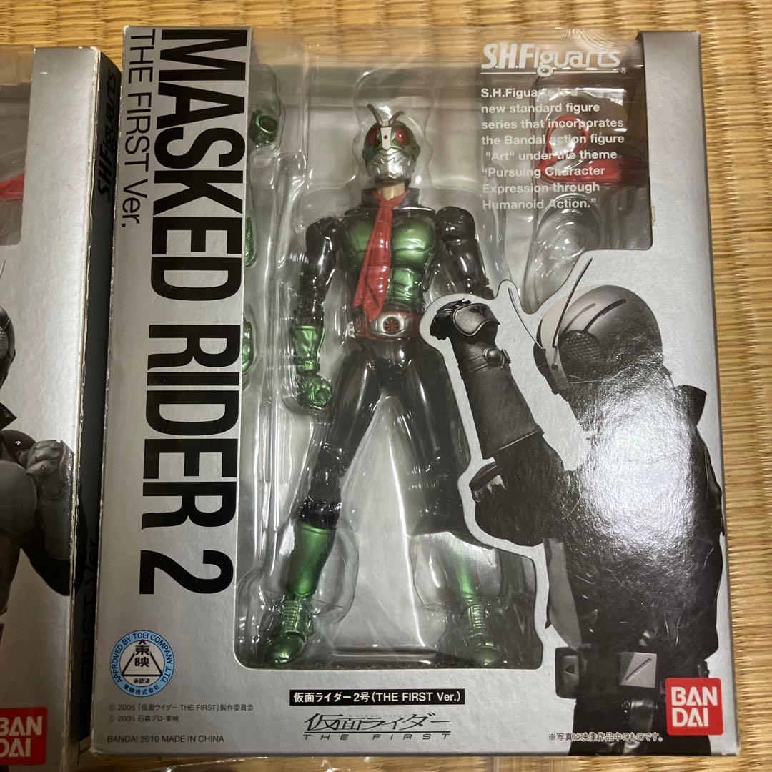 おみきさん専用　フィギュアーツ　仮面ライダーザ・ファースト　1号、2号、V3
