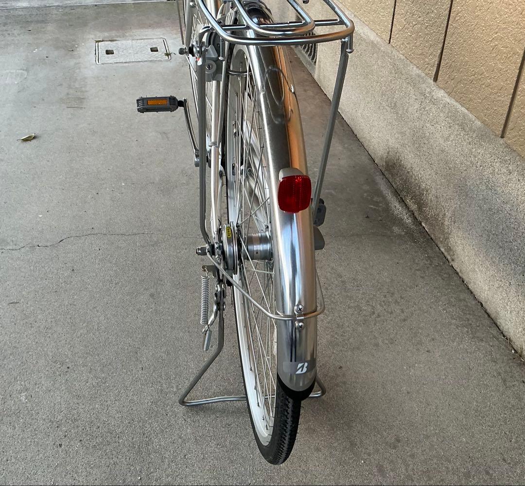 【美品】 ブリヂストン 27型 シティサイクル エグゼホーム 内装3段変速