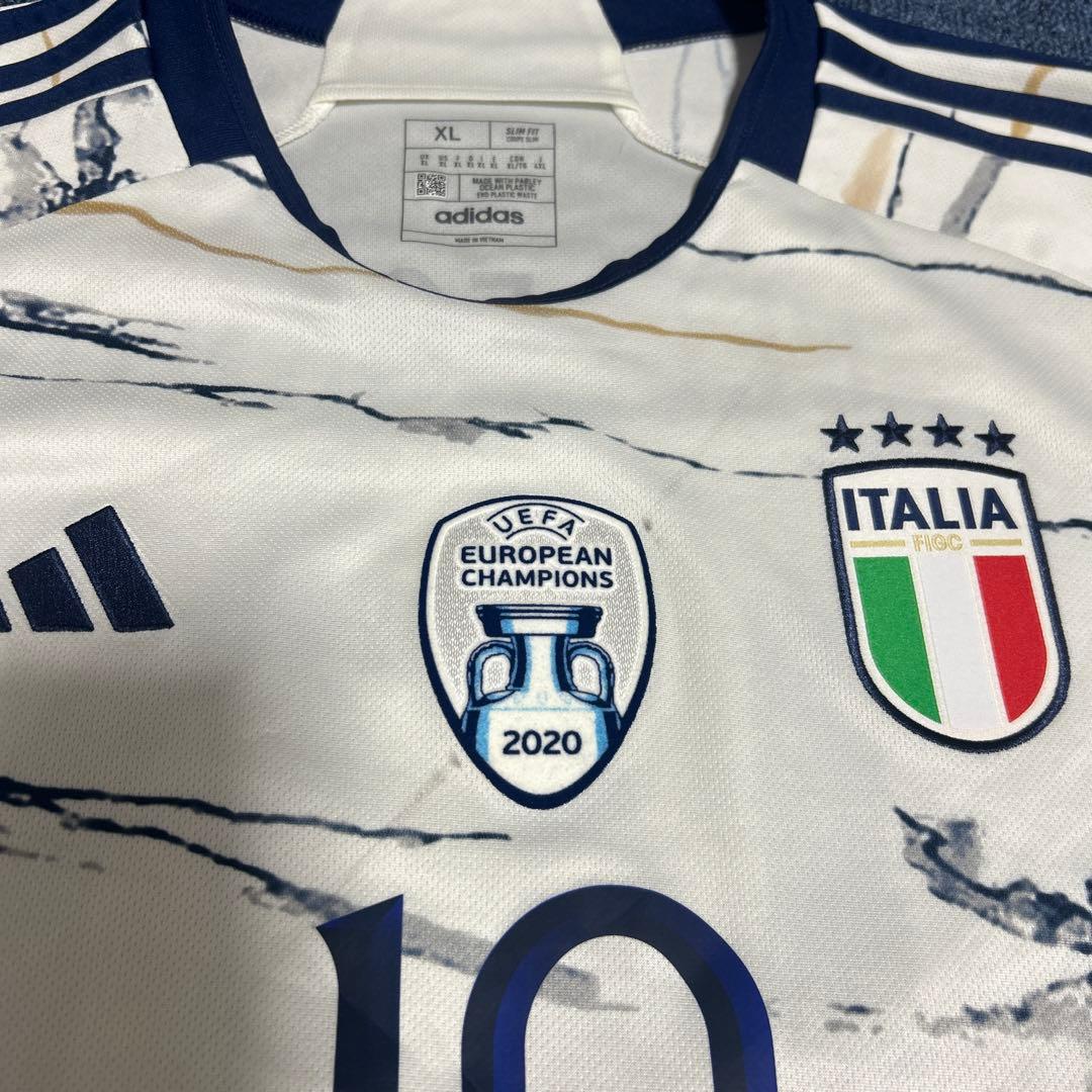 イタリア代表2020ユニフォーム ユーロ優勝パッチ付 ロレンツォ・ペッレグリーニ