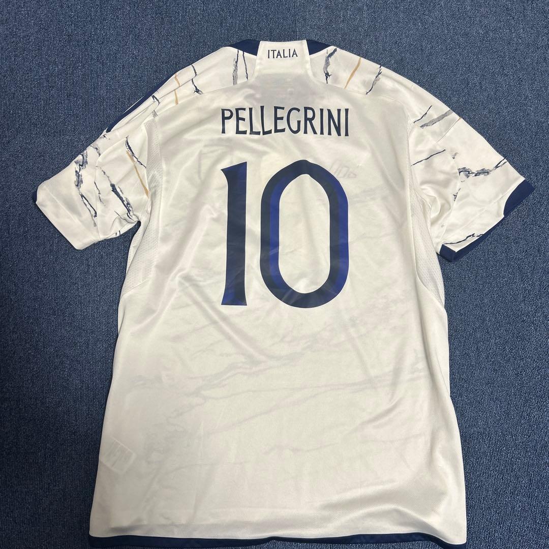 イタリア代表2020ユニフォーム ユーロ優勝パッチ付 ロレンツォ・ペッレグリーニ