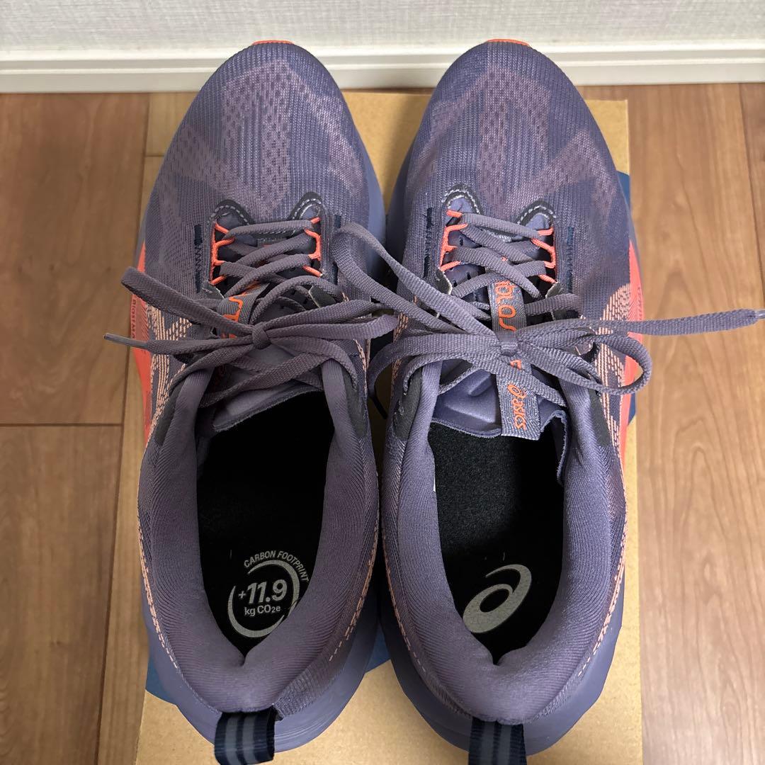 ASICS NOVABLAST 5 28.0cm パープル/オレンジ
