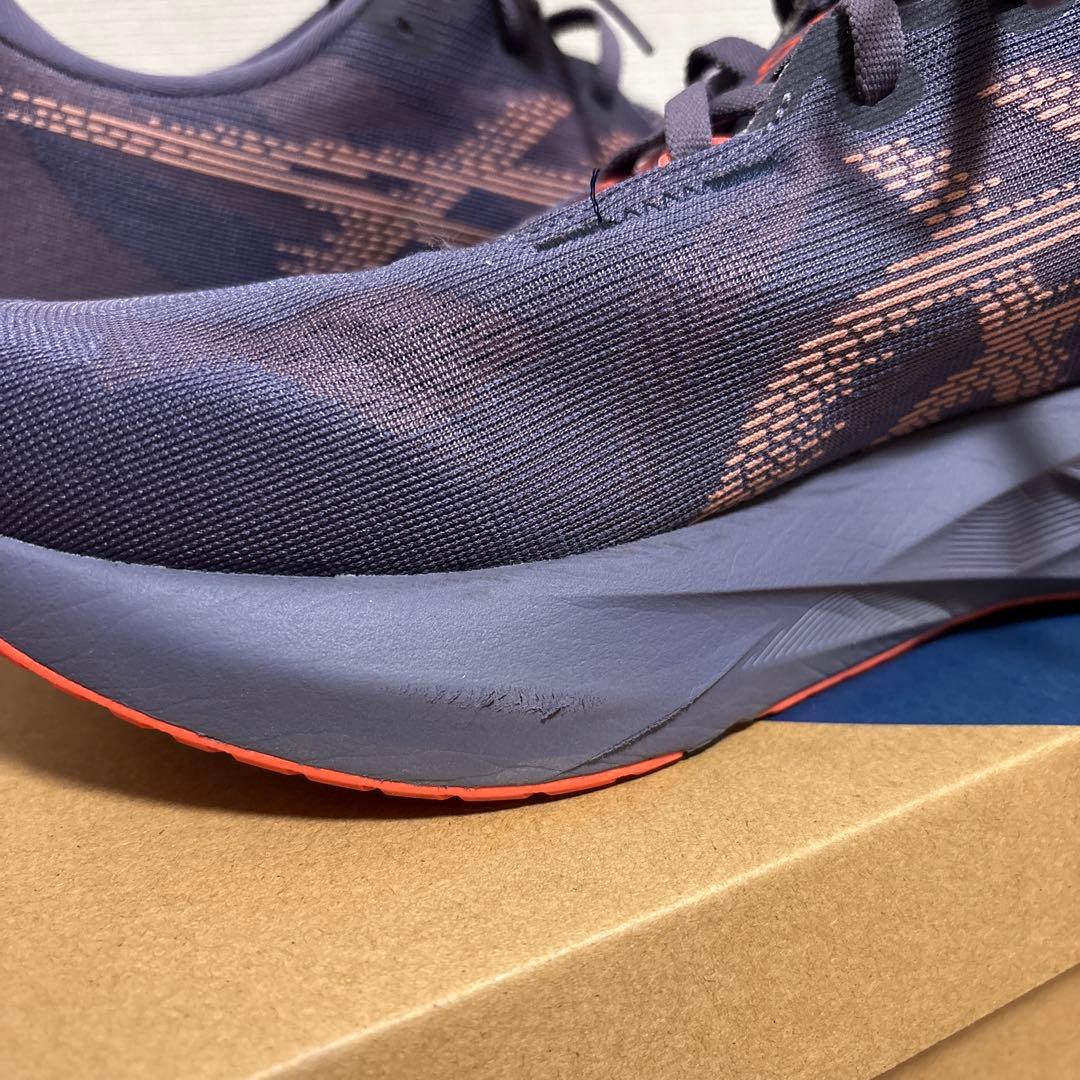 ASICS NOVABLAST 5 28.0cm パープル/オレンジ