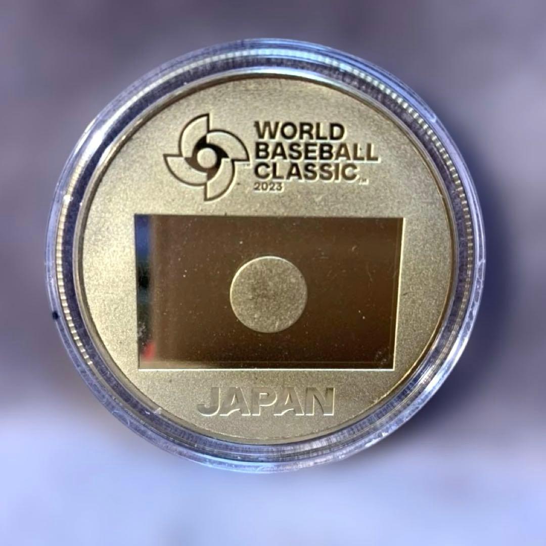 大谷翔平　2023WBC　二刀流デザイン　ゴールド　メダル　限定2000個