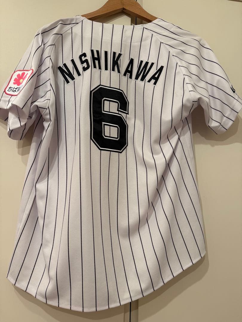 千葉ロッテマリーンズ 西川 6 ユニフォーム