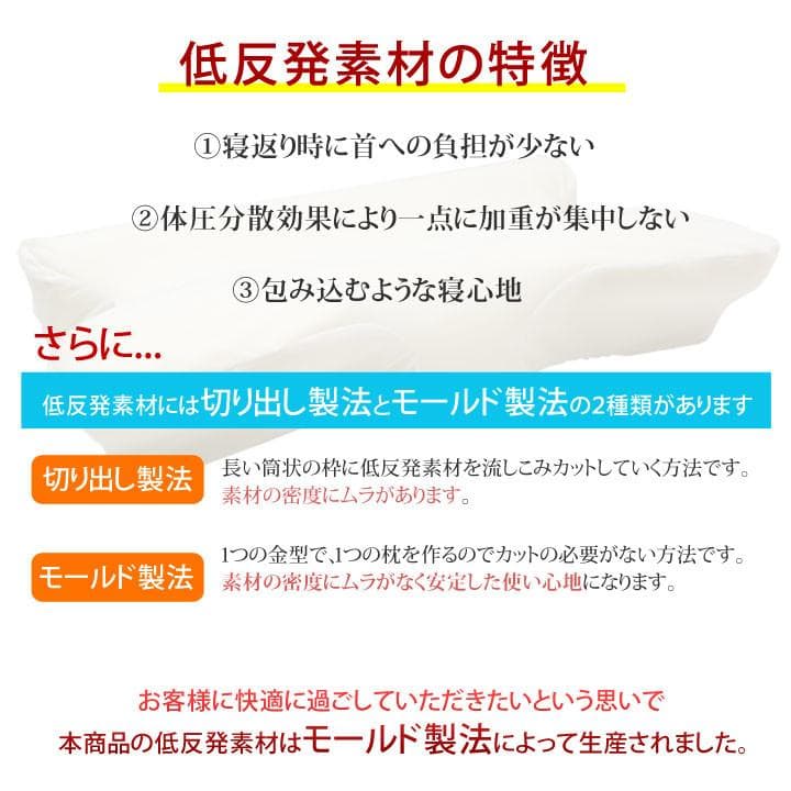 枕 ピロー 洗える 低反発 いびき解消 5WAY枕 『いびき軽減低反発枕』