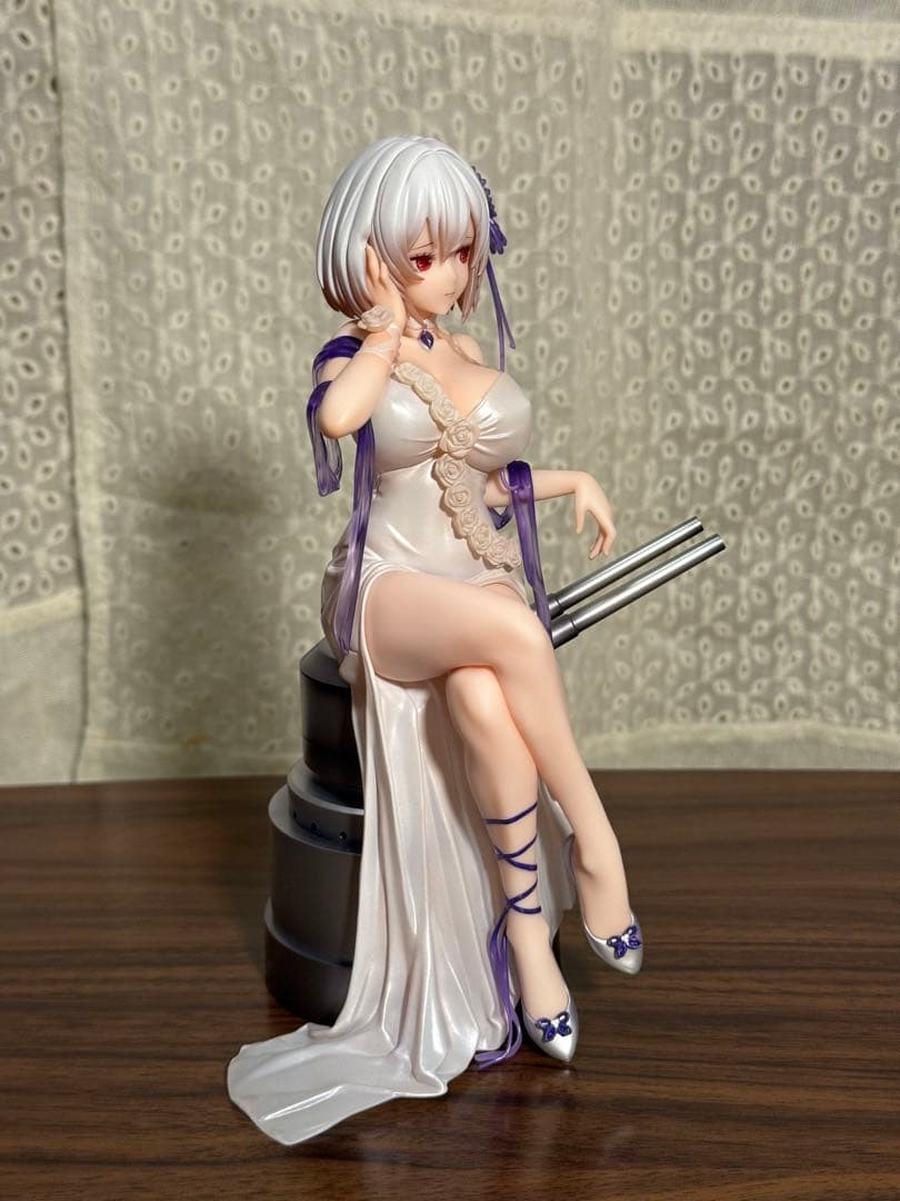 【開封済】WAVE アズールレーン　シリアス　ホワイトローズ　フィギュア