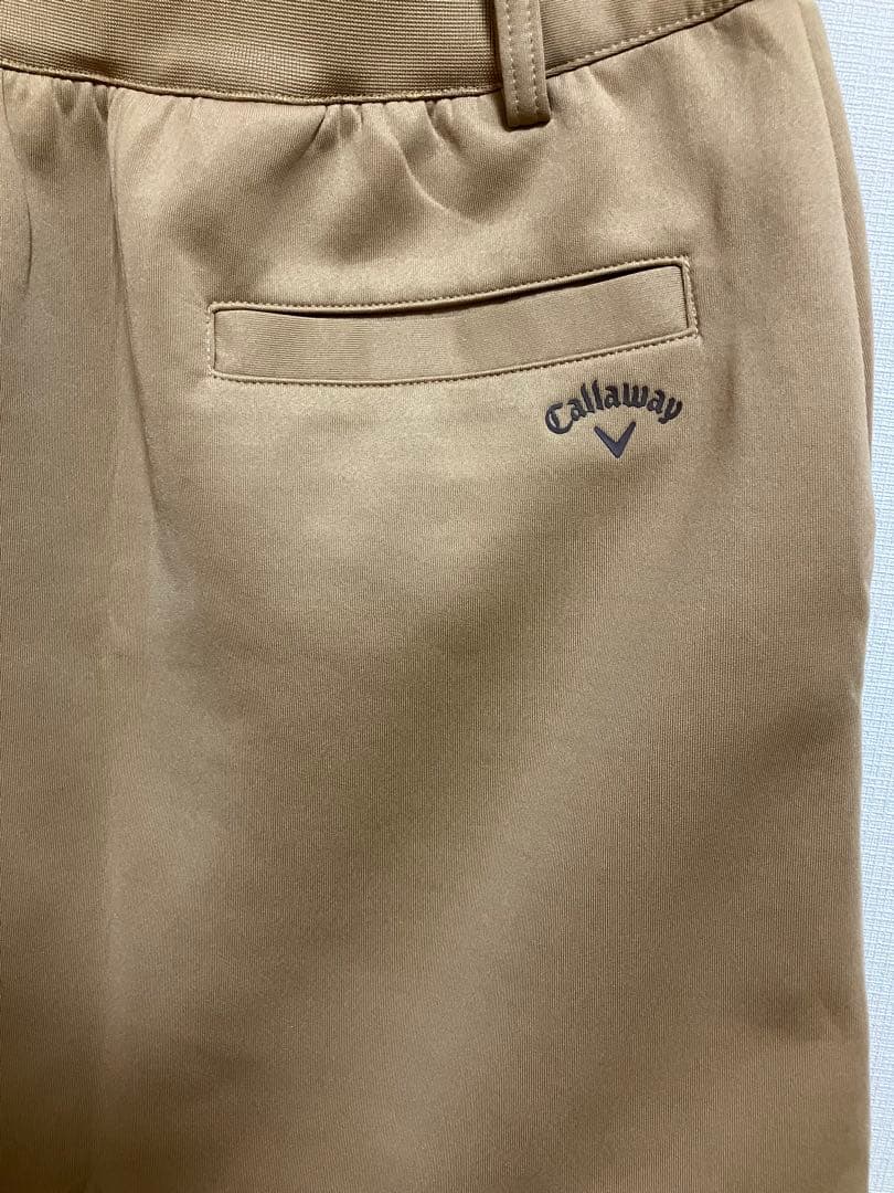 【タグ付き未使用品】Callaway レディース ゴルフスカート ベージュ