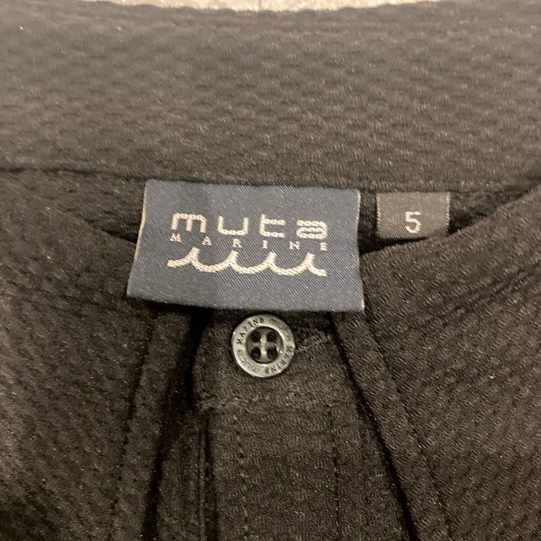 【美品】muta marine ポロシャツ サイズ5 ゴルフウェア バイカラー