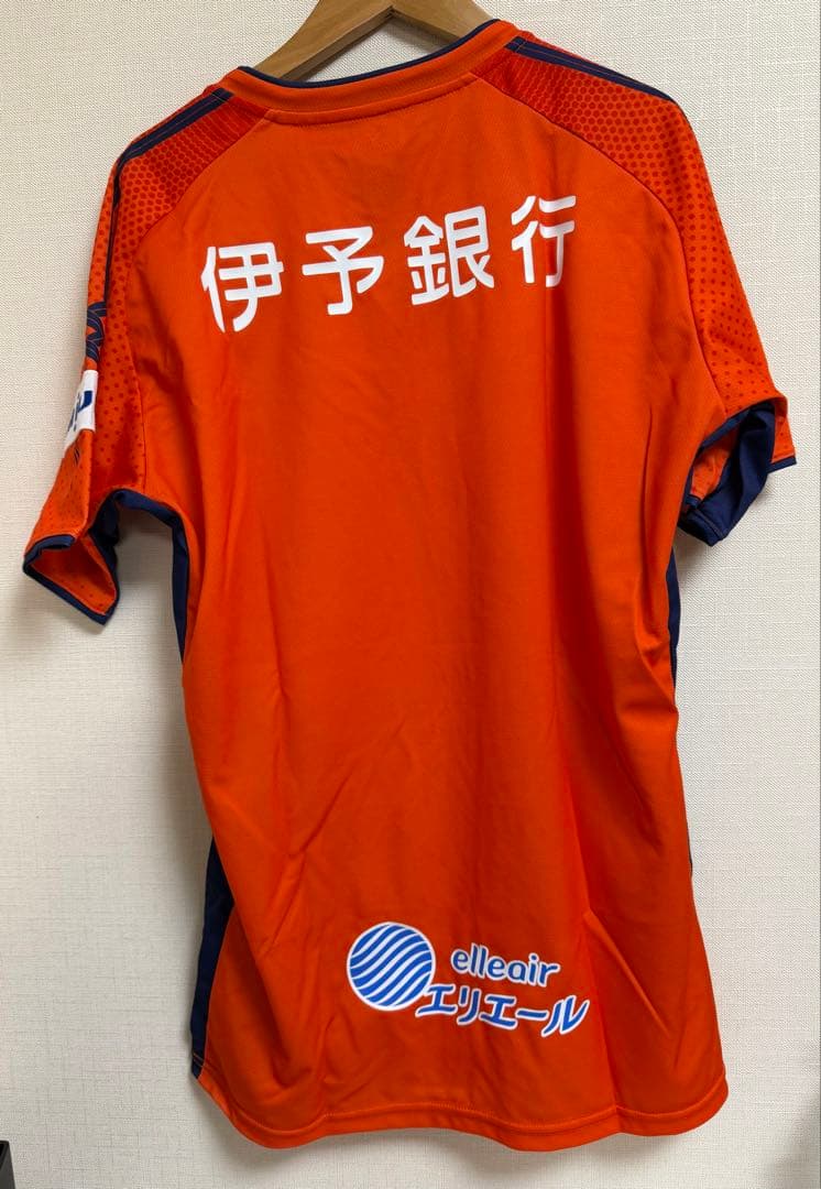 愛媛FC Mizuno オーセンティックサッカーシャツ Lサイズ おまけ有り